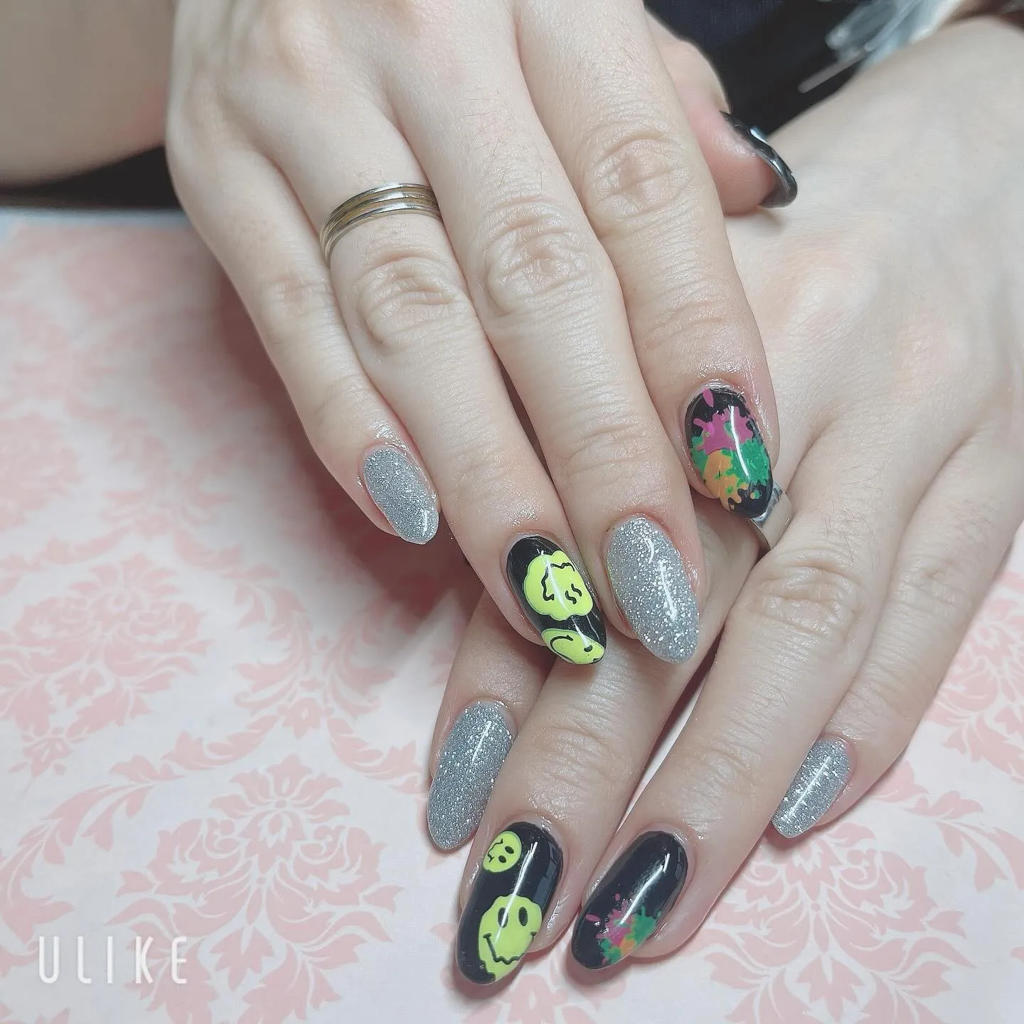 Halloween nail🩷